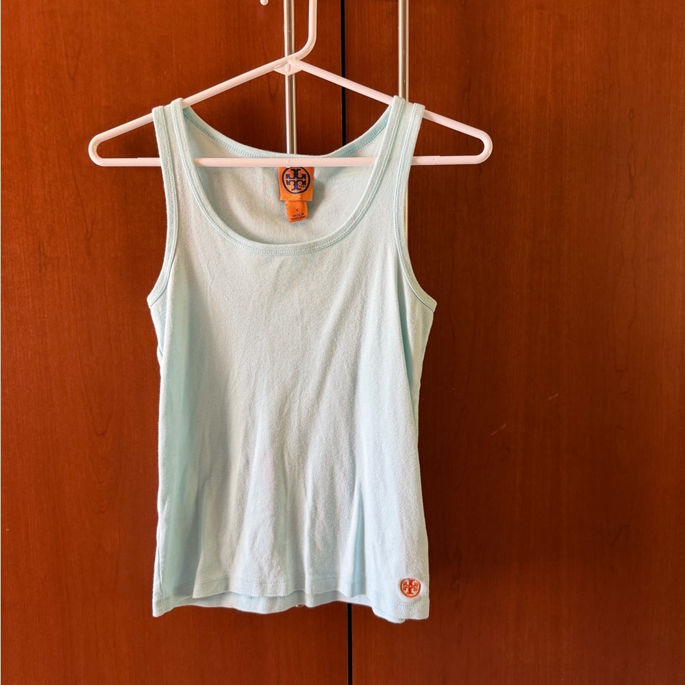 Vintage Tory Burch Tank Top in Pale Blue size S
